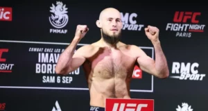 Российский боец нокаутировал шведа за 54 секунды на турнире UFC