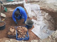 В Хакасии археологи обнаружили наскальный рисунок эпохи Окуневской культуры