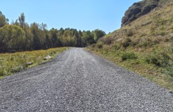 В Аскизском районе отремонтировали дорогу к музею-заповеднику «Казановка»
